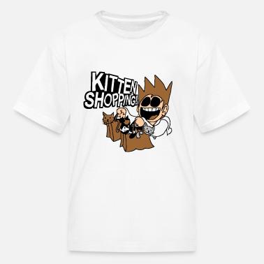 EDDSWORLD KITTEN SHOPPING' Kids' T 